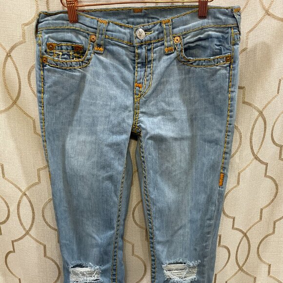 True Religion, sz: 29, Slim Straight Leg Jeans - Picture 1 of 5